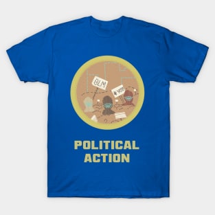 Merit Badge for Political Action T-Shirt